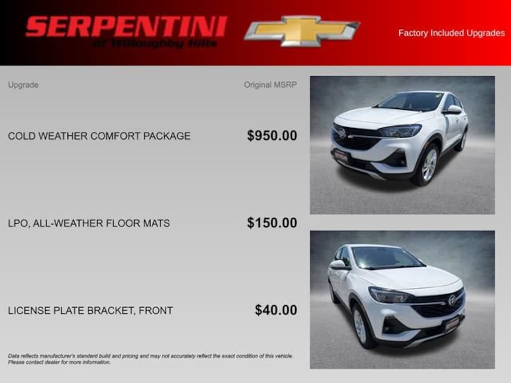 Used 2020 Buick Encore GX Preferred SUV