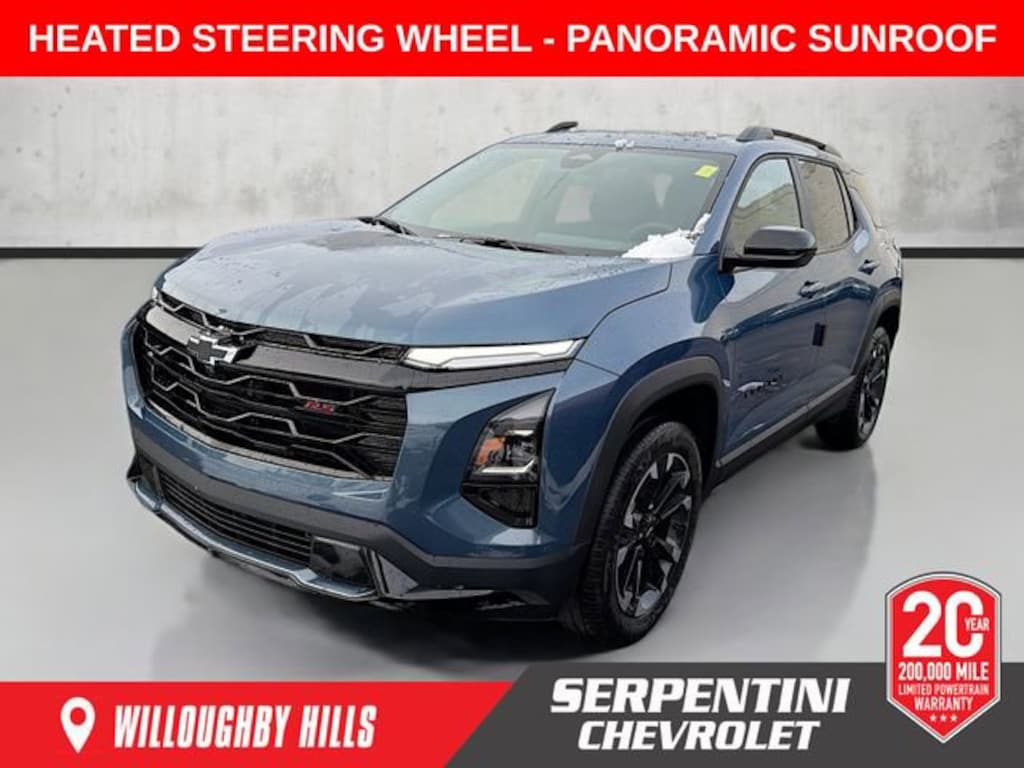 New 2026 Chevrolet Equinox RS SUV