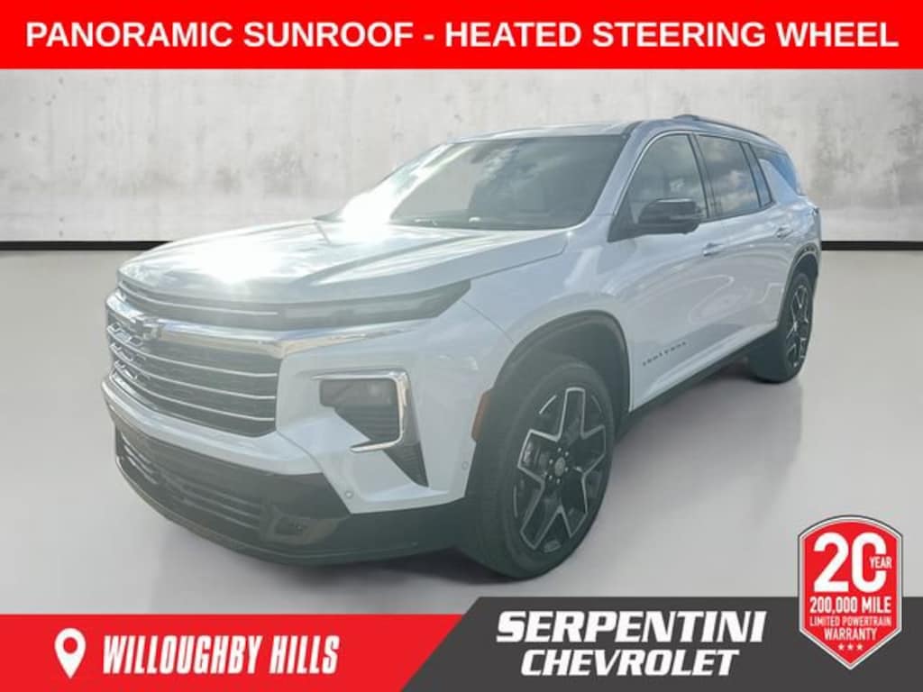 New 2026 Chevrolet Traverse High Country SUV