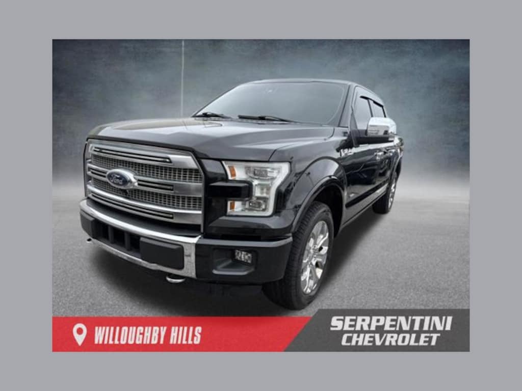 Used 2015 Ford F-150 Platinum Truck SuperCrew Cab