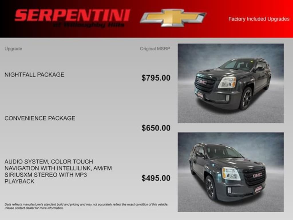 Used 2017 GMC Terrain SLE SUV