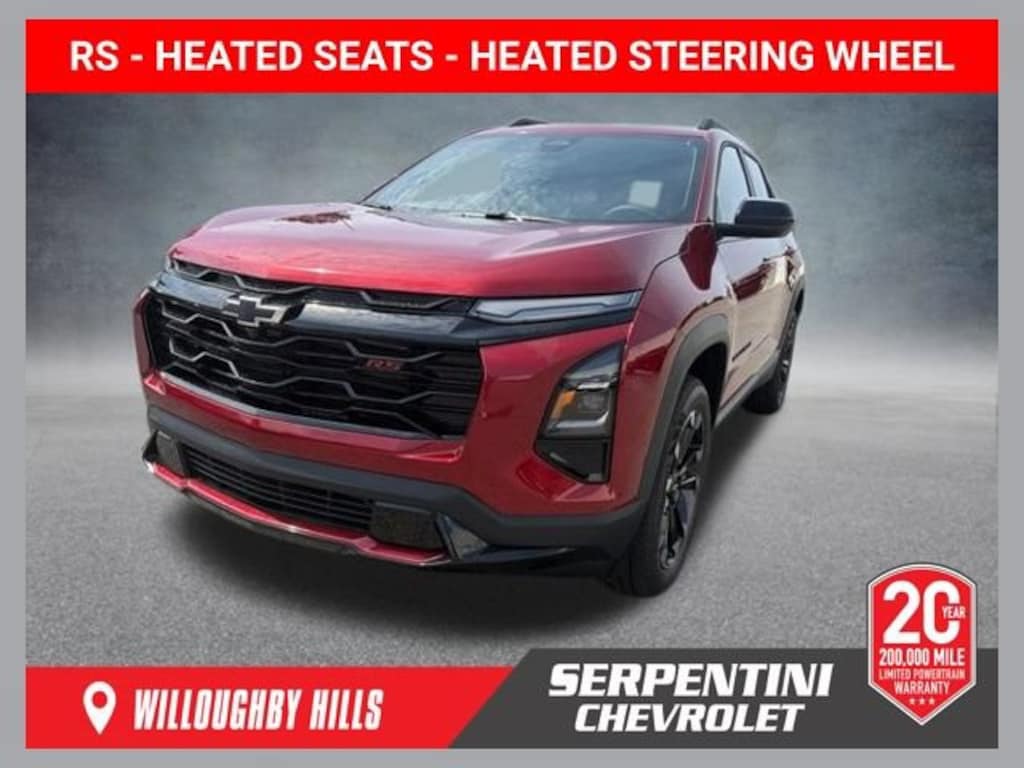 New 2027 Chevrolet Equinox RS SUV