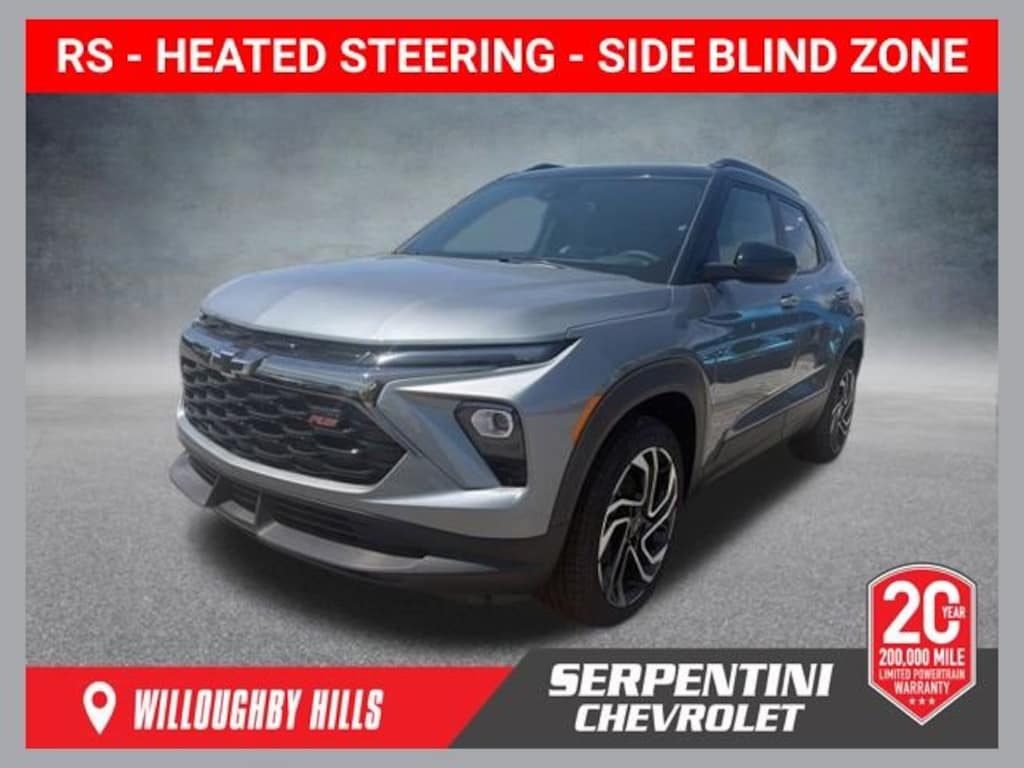 New 2026 Chevrolet Trailblazer RS SUV