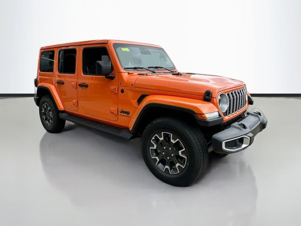 New 2025 Jeep Wrangler 4-DOOR SAHARA Sport Utility
