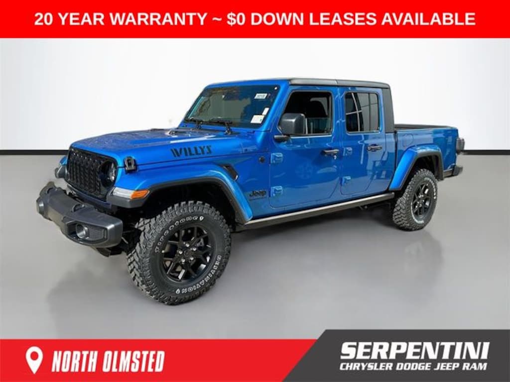 New 2026 Jeep Gladiator WILLYS 4X4 Pickup
