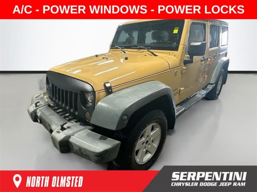 Used 2014 Jeep Wrangler Unlimited Sport 4x4 SUV