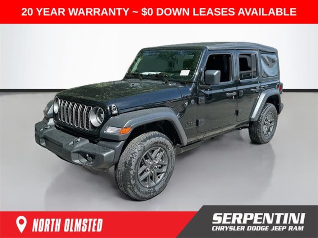 New 2026 Jeep Wrangler 4-DOOR SPORT S Sport Utility