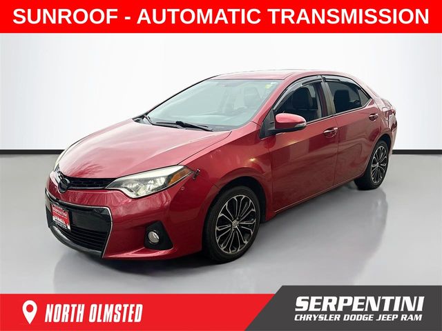 2014 Toyota Corolla S Plus