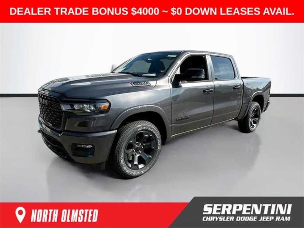 New 2026 Ram 1500 BIG HORN CREW CAB 4X4 5'7 BOX Pickup