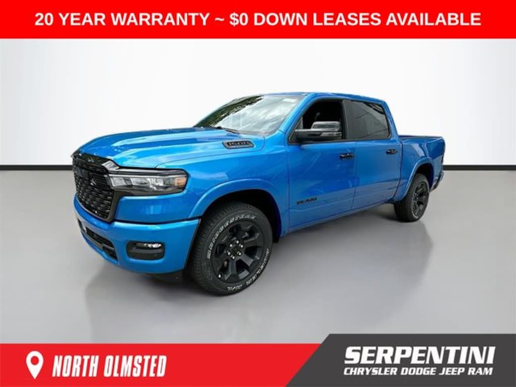 New 2025 Ram 1500 BIG HORN CREW CAB 4X4 5'7 BOX Pickup