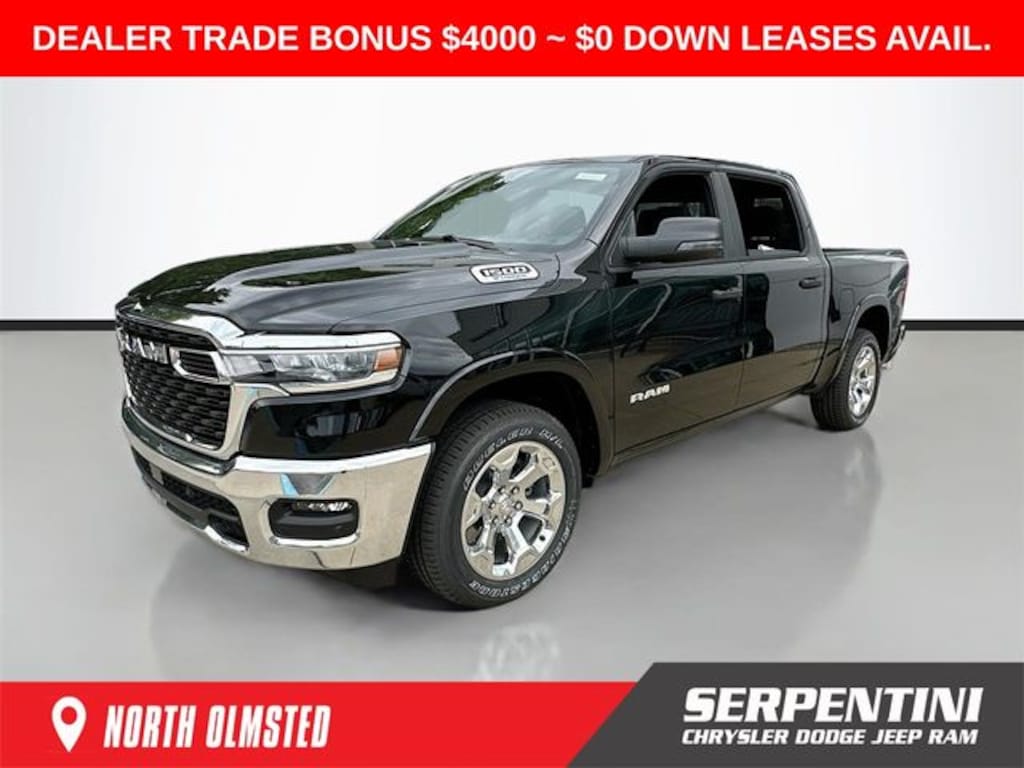 New 2025 Ram 1500 BIG HORN CREW CAB 4X4 5'7 BOX Pickup