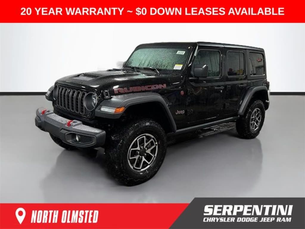 New 2026 Jeep Wrangler 4-DOOR RUBICON Sport Utility