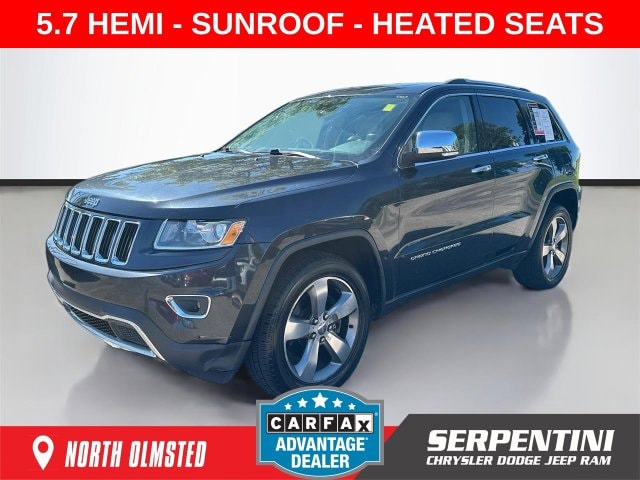 Used 2014 Jeep Grand Cherokee Limited with VIN 1C4RJFBT2EC121312 for sale in North Olmsted, OH
