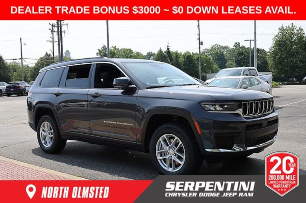 New 2025 Jeep Grand Cherokee L LAREDO X 4X4 Sport Utility