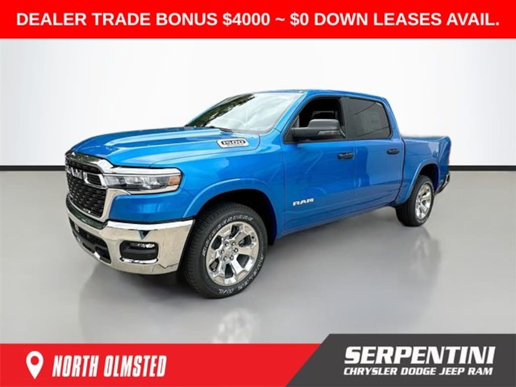 New 2025 Ram 1500 BIG HORN CREW CAB 4X4 5'7 BOX Pickup