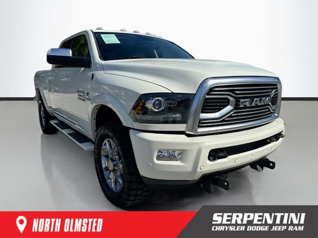 Used 2018 Ram 3500 Laramie Longhorn Truck Crew Cab