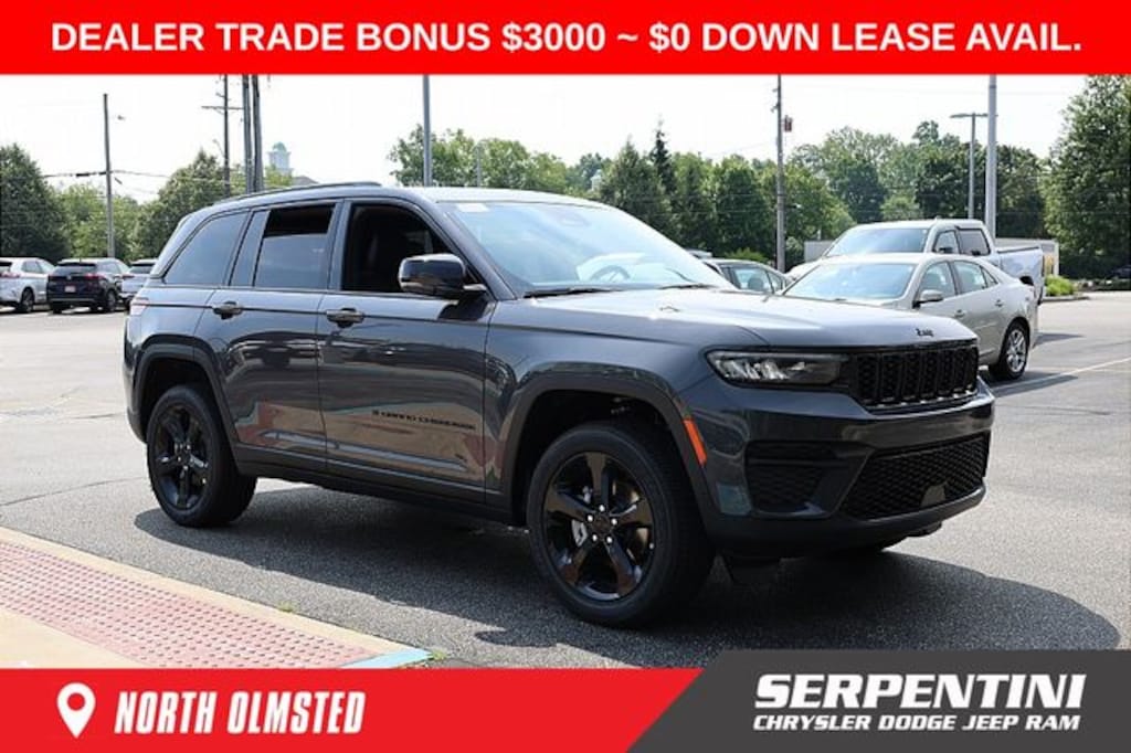 New 2025 Jeep Grand Cherokee ALTITUDE X 4X4 Sport Utility