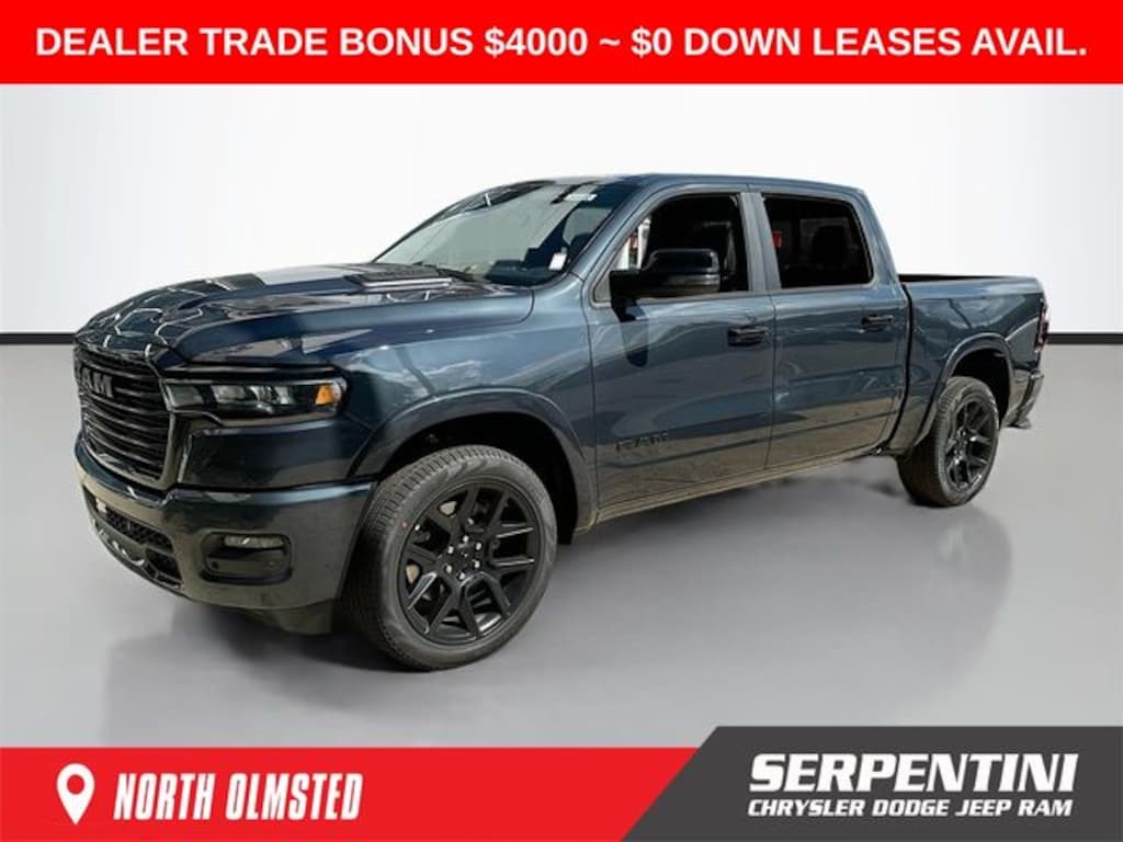 New 2026 Ram 1500 LARAMIE CREW CAB 4X4 5'7 BOX Pickup