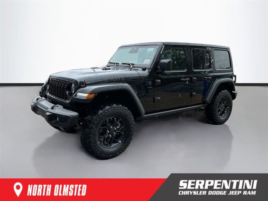 New 2026 Jeep Wrangler 4-DOOR WILLYS Sport Utility