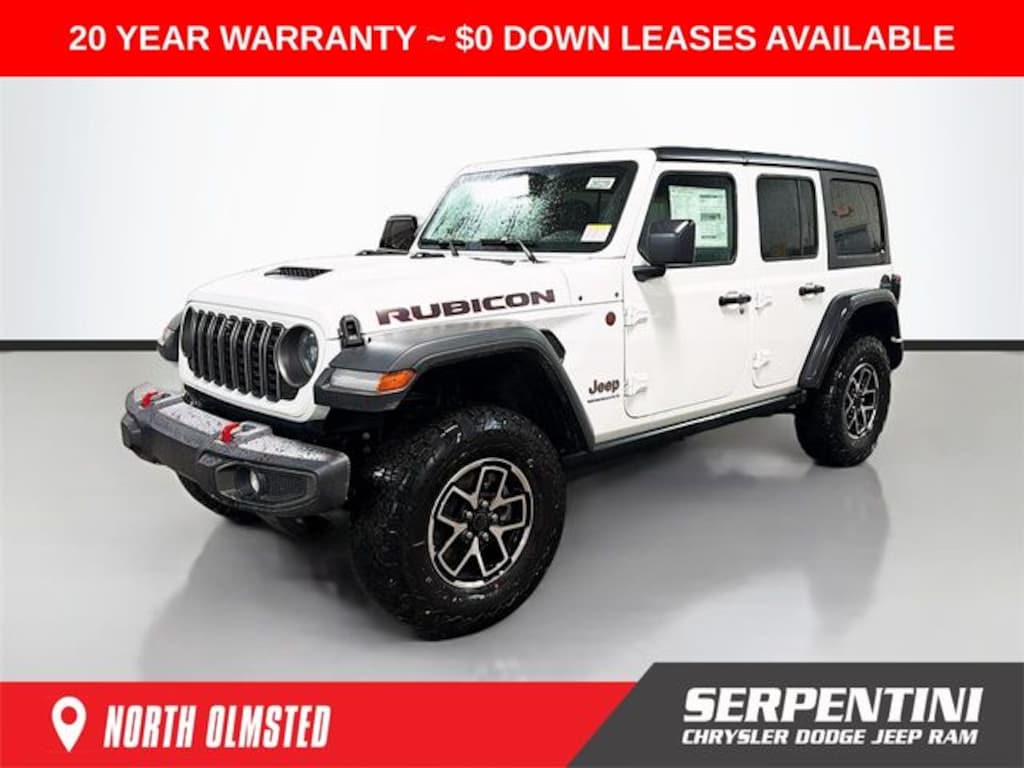 New 2026 Jeep Wrangler 4-DOOR RUBICON Sport Utility