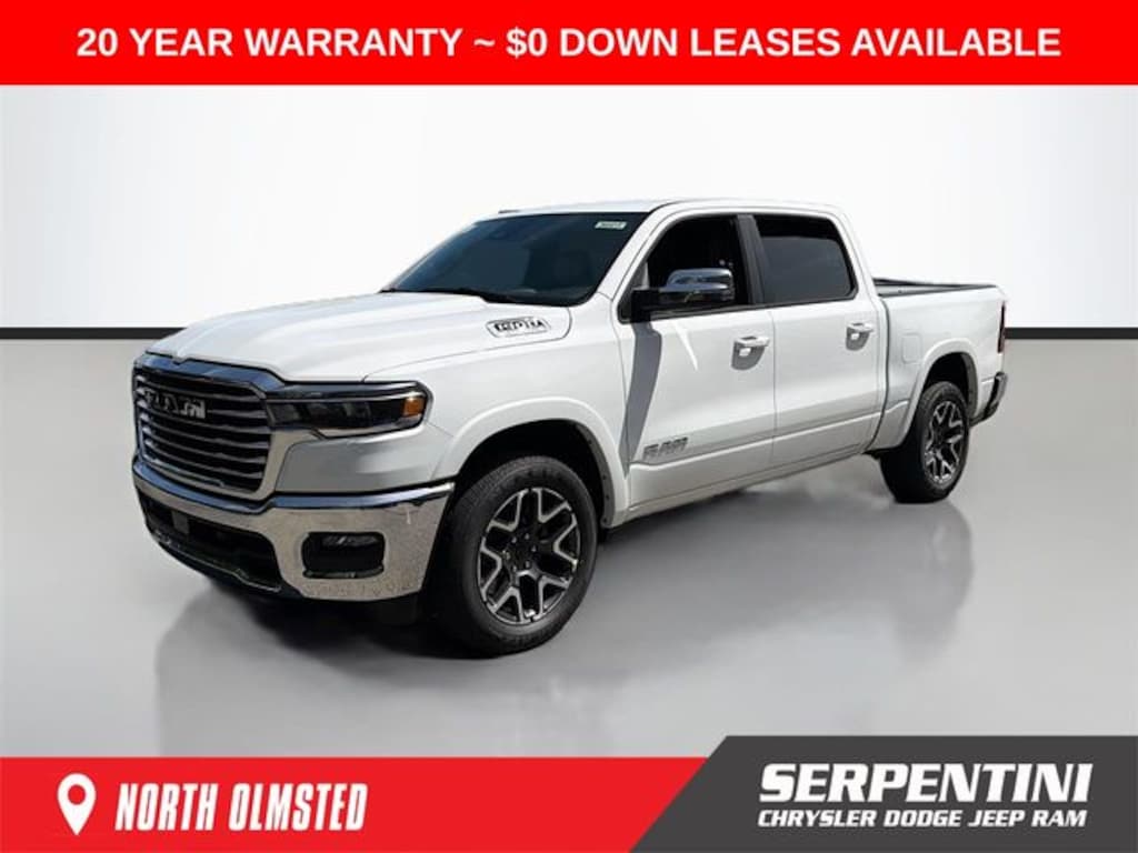 New 2026 Ram 1500 LARAMIE CREW CAB 4X4 5'7 BOX Pickup