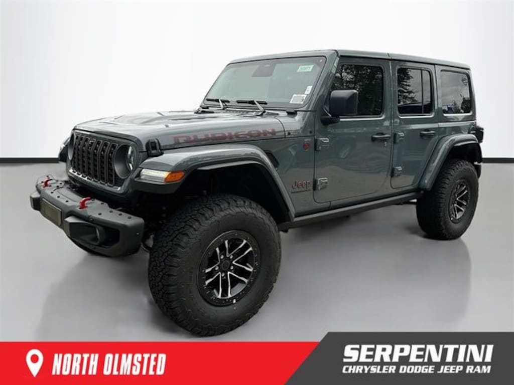New 2026 Jeep Wrangler 4-DOOR RUBICON X Sport Utility