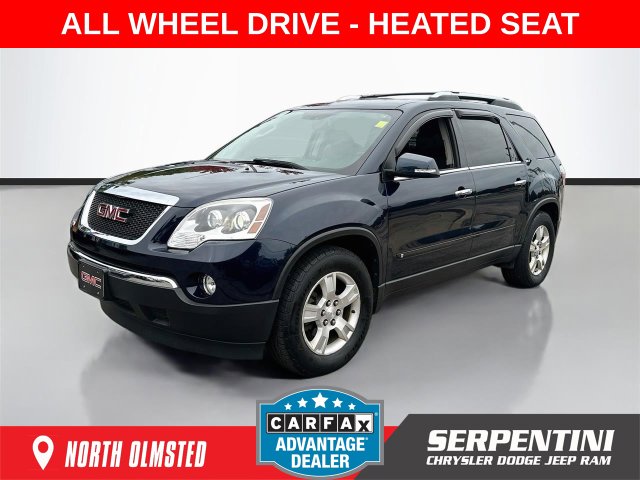 Used 2009 GMC Acadia SLT1 with VIN 1GKEV23D89J204302 for sale in North Olmsted, OH