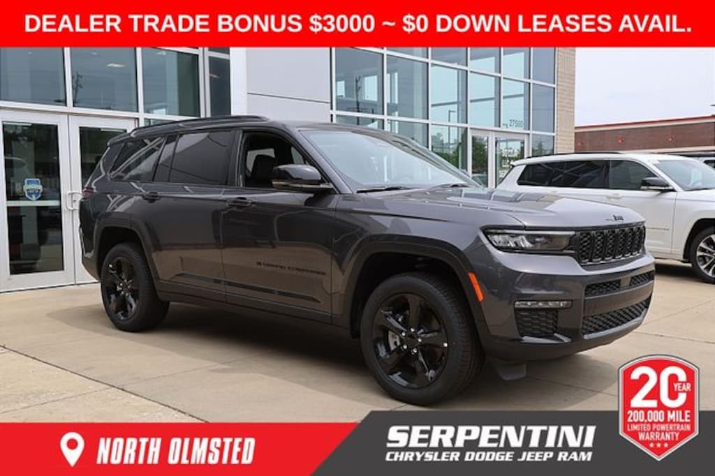 New 2025 Jeep Grand Cherokee L LIMITED 4X4 Sport Utility