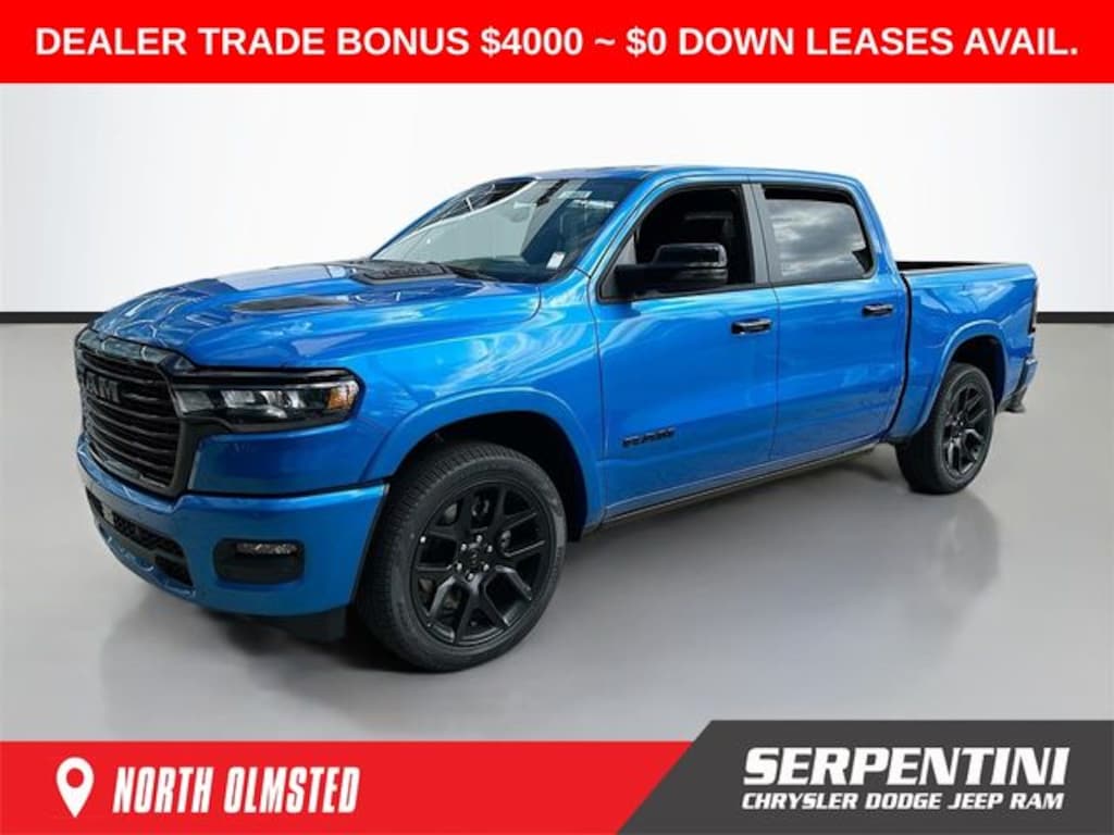 New 2026 Ram 1500 LARAMIE CREW CAB 4X4 5'7 BOX Pickup