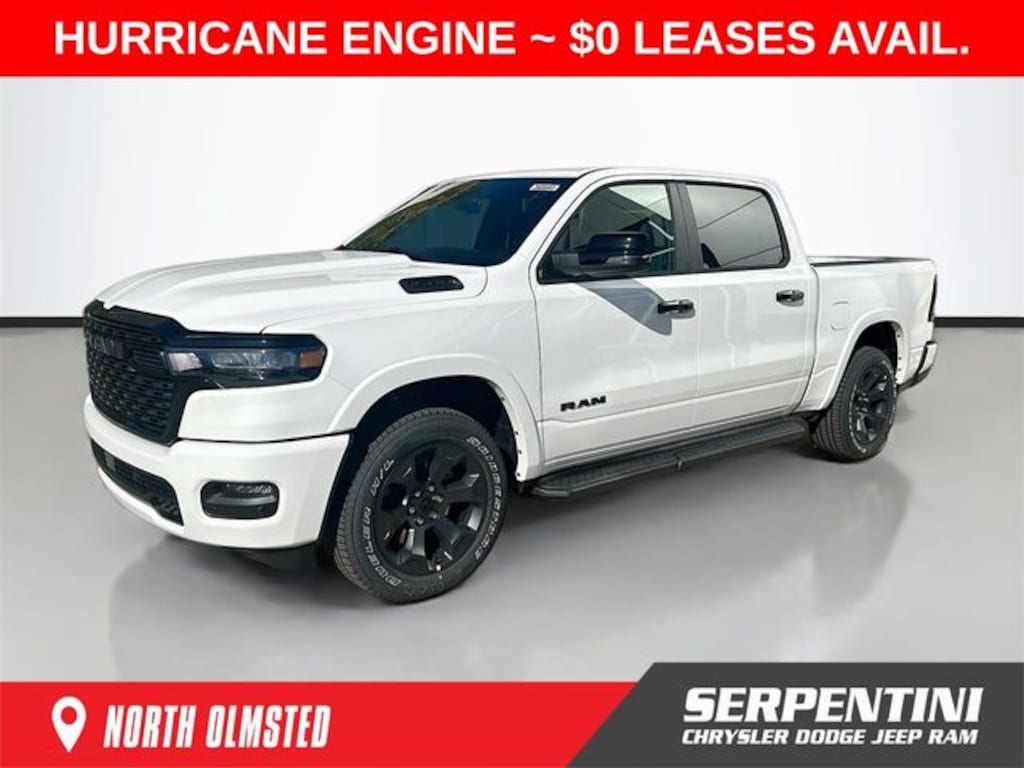 New 2026 Ram 1500 LONE STAR CREW CAB 4X4 5'7 BOX Pickup