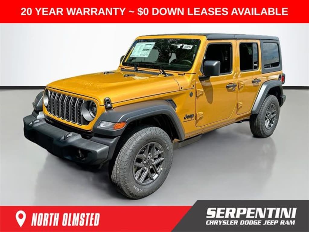 New 2026 Jeep Wrangler 4-DOOR SPORT S Sport Utility