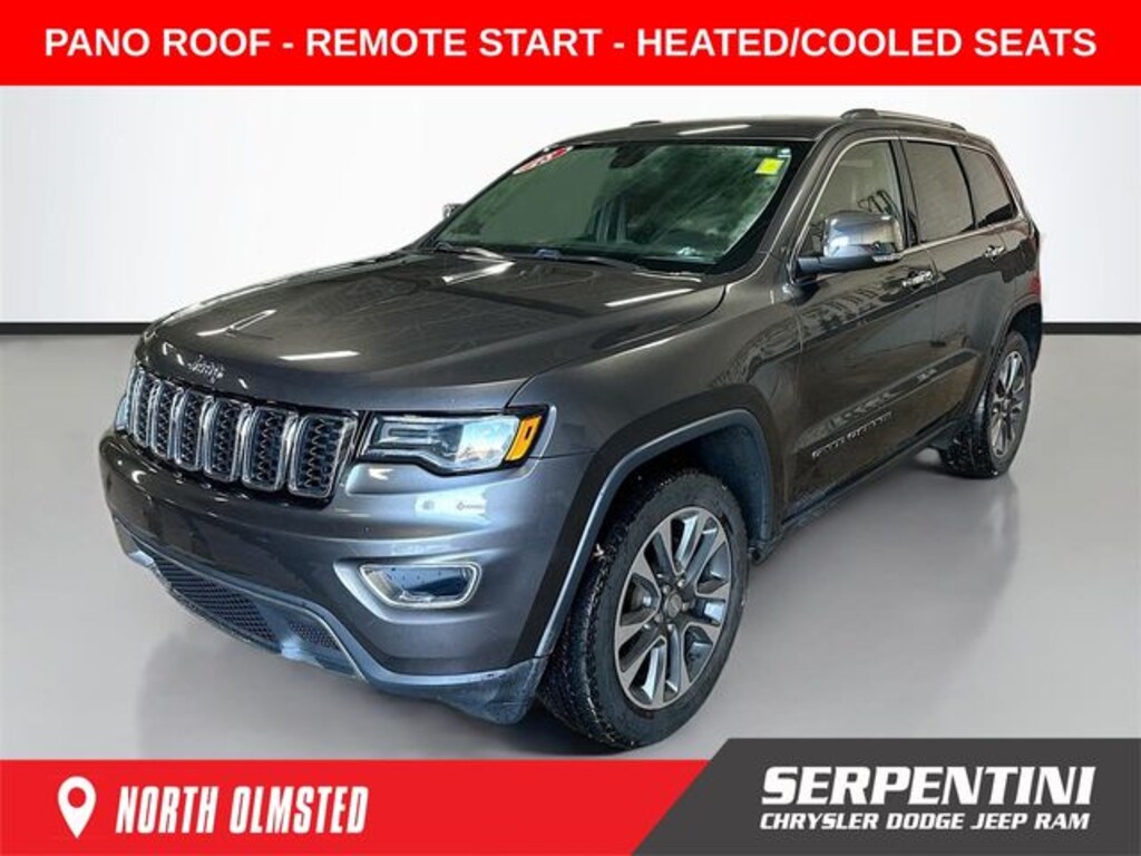 Used 2018 Jeep Grand Cherokee Limited 4x4 SUV