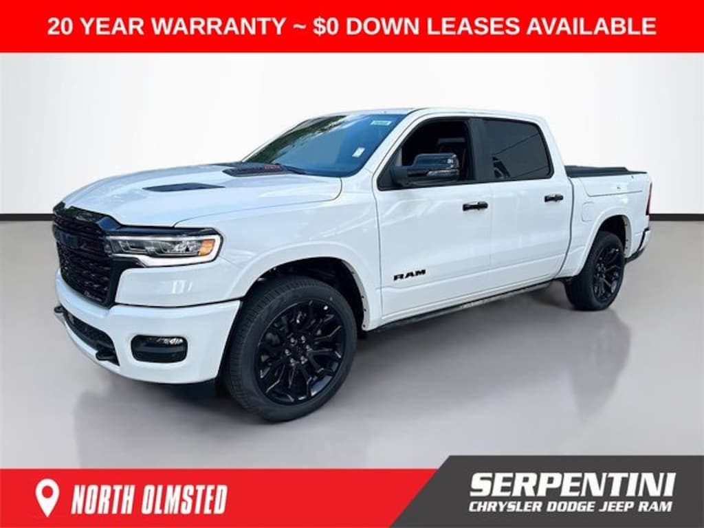 New 2026 Ram 1500 LIMITED CREW CAB 4X4 5'7 BOX Pickup