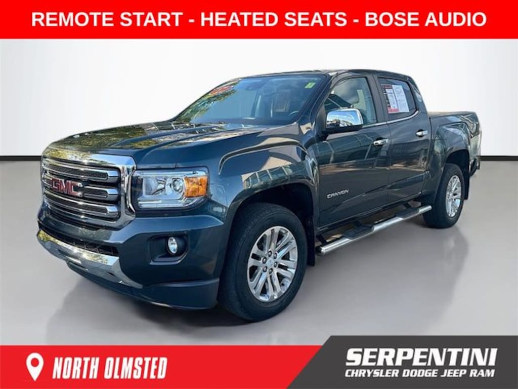 Used 2017 GMC Canyon SLT Truck Crew Cab