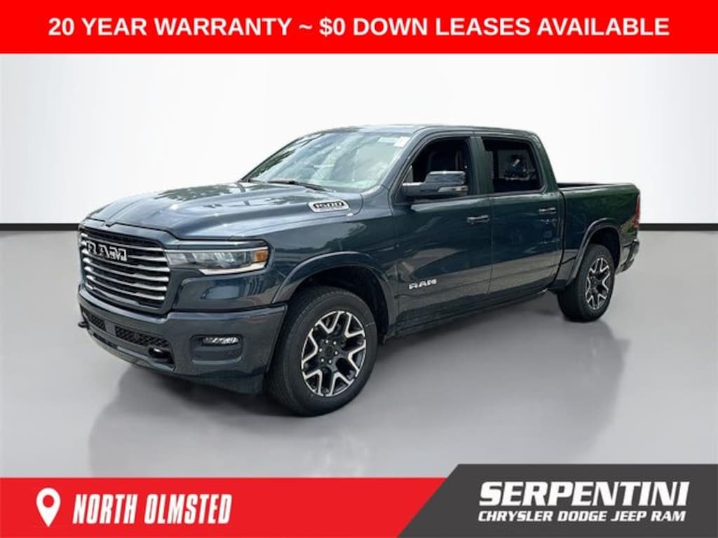 New 2026 Ram 1500 LARAMIE CREW CAB 4X4 5'7 BOX Pickup
