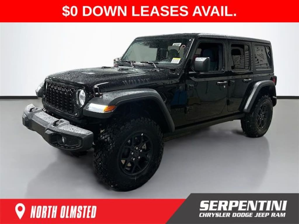 New 2026 Jeep Wrangler 4-DOOR WILLYS Sport Utility
