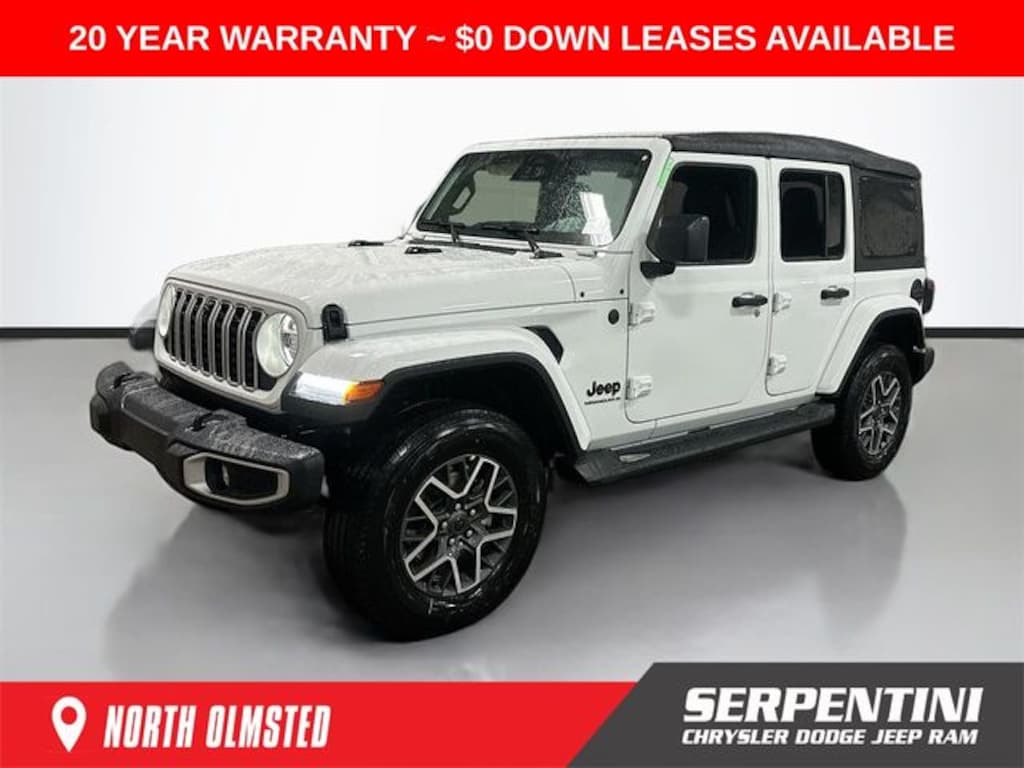 New 2026 Jeep Wrangler 4-DOOR SAHARA Sport Utility