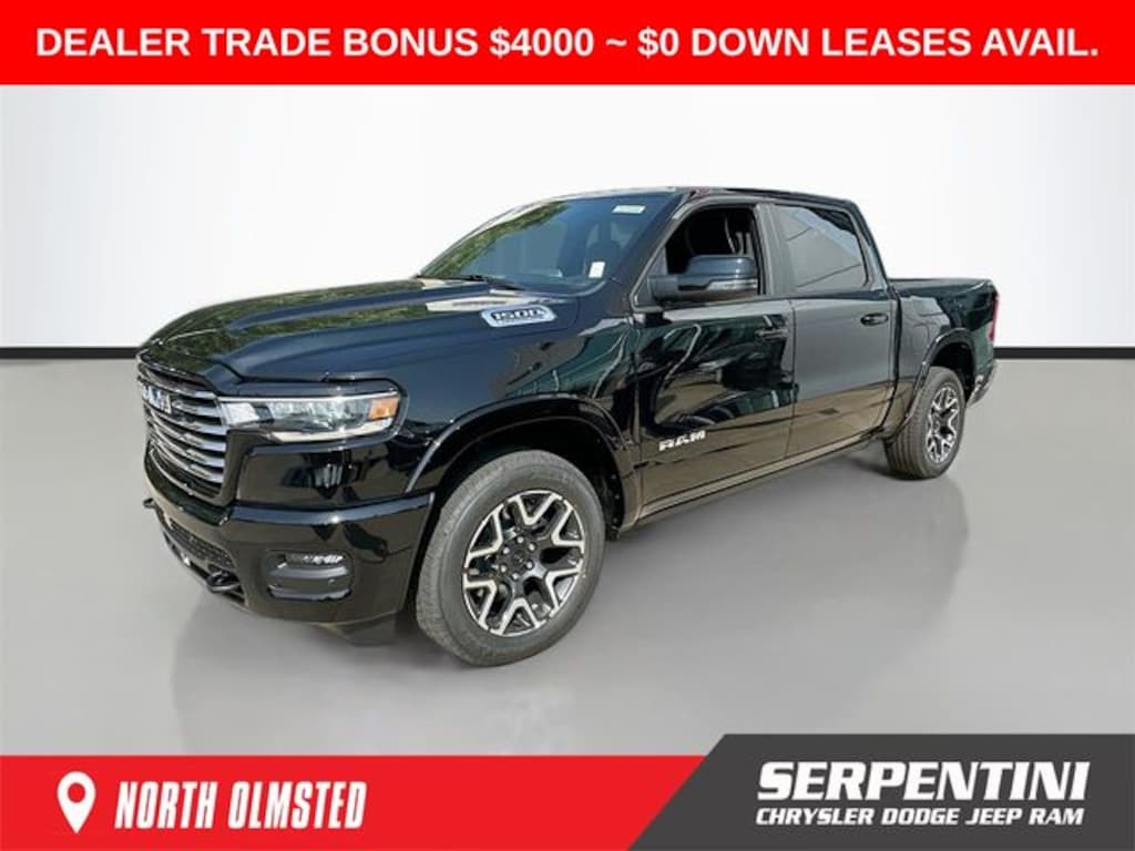 New 2026 Ram 1500 LARAMIE CREW CAB 4X4 5'7 BOX Pickup