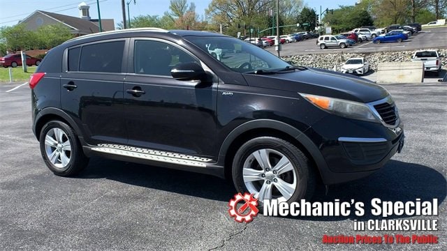 Used 2012 Kia Sportage LX with VIN KNDPBCA29C7317877 for sale in Clarksville, TN