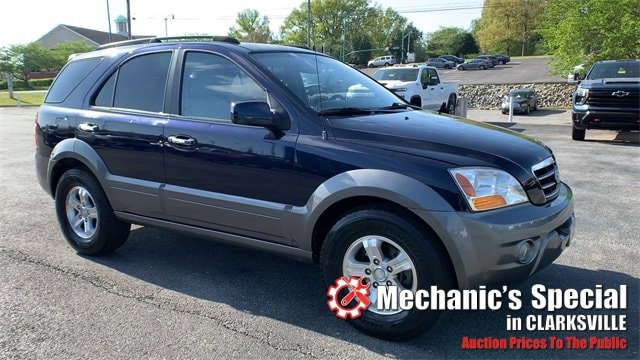 Used 2008 Kia Sorento EX with VIN KNDJD736285810343 for sale in Clarksville, TN