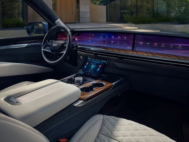  View of 55-inch display featuring Google-Built-In interface.jpg