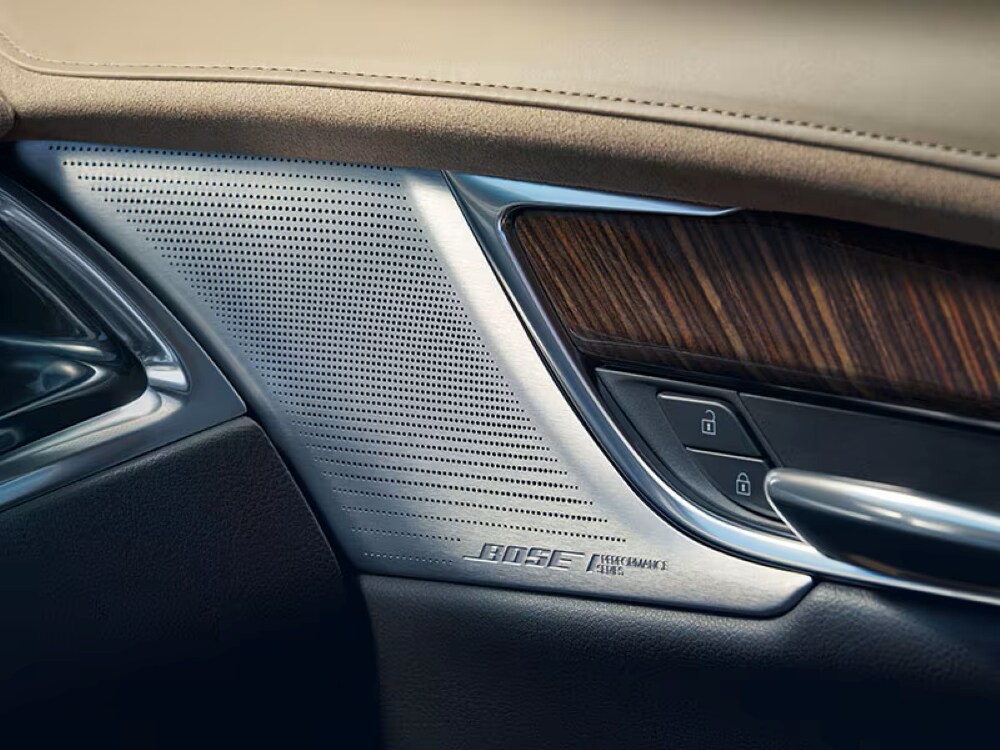 Bose Audio System in the 2025 Cadillac XT5