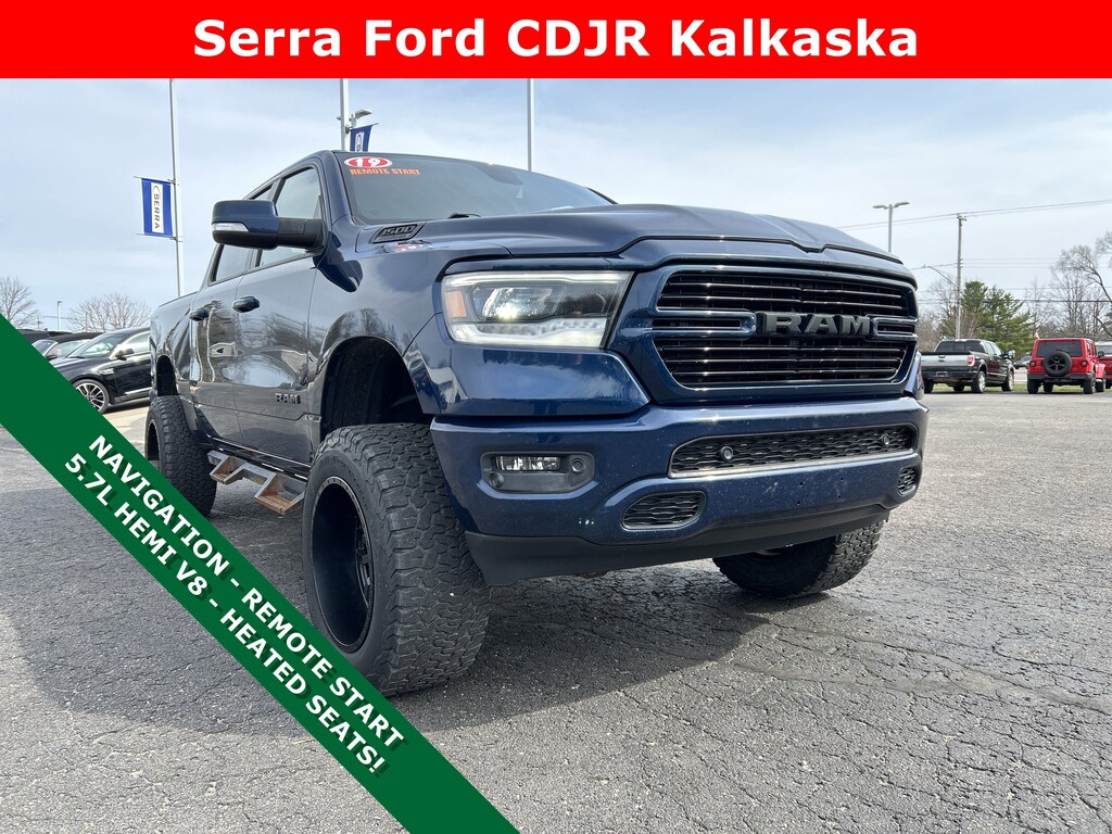 Used 2019 Ram 1500 Sport Sport 4x4 Crew Cab 57 Box