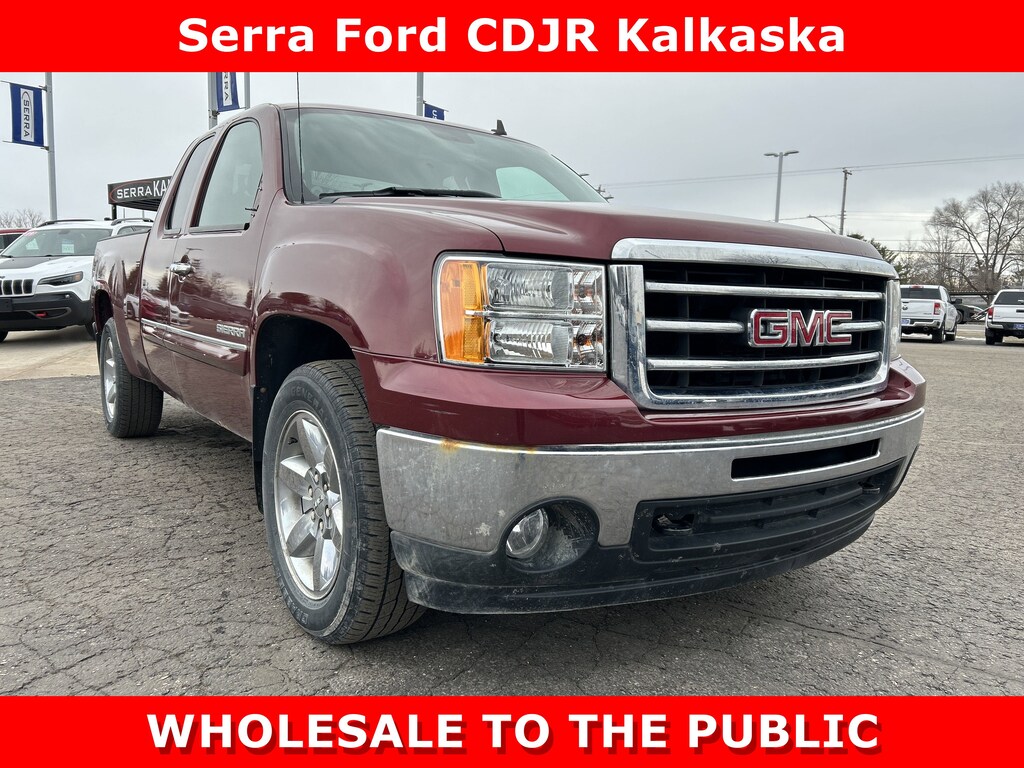 Used 2013 GMC Sierra 1500 SLE 4WD Ext Cab 143.5 SLE