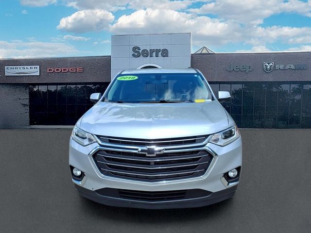 Used 2018 Chevrolet Traverse 1LT with VIN 1GNEVGKW3JJ108519 for sale in Orion Township, MI
