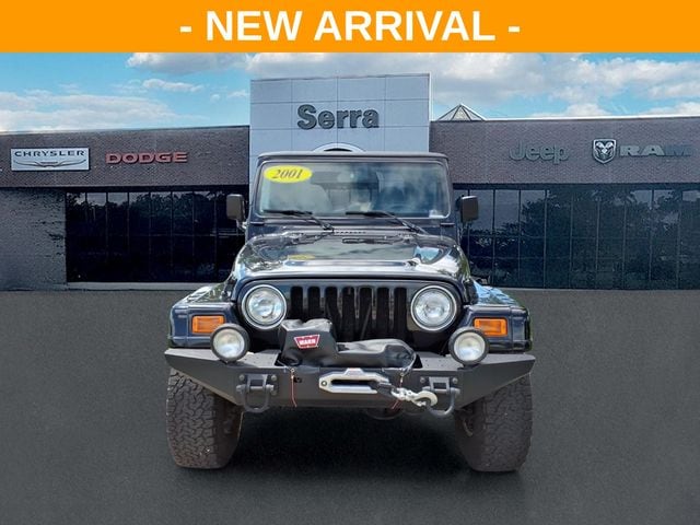Used 2001 Jeep Wrangler SAHARA with VIN 1J4FA59S01P354676 for sale in Orion Township, MI