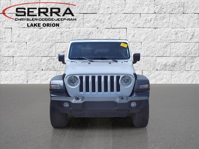 Used 2023 Jeep Wrangler 2-Door Sport S with VIN 1C4GJXAG4PW531743 for sale in Orion, MI