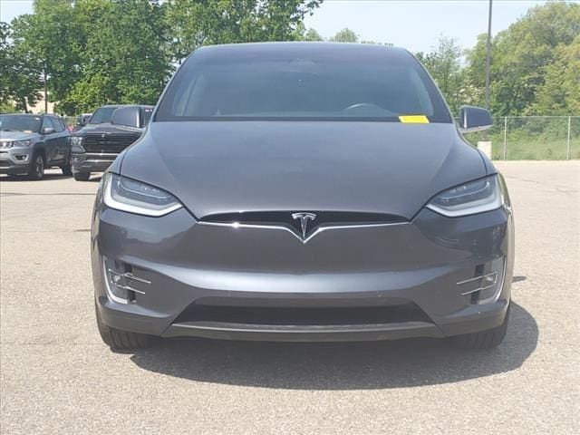 Used 2021 Tesla Model X Long Range Plus with VIN 5YJXCAE24MF323478 for sale in Lake Orion, MI