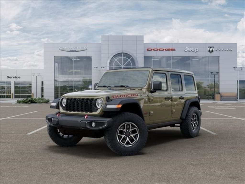 New 2026 Jeep Wrangler 4-DOOR RUBICON Sport Utility