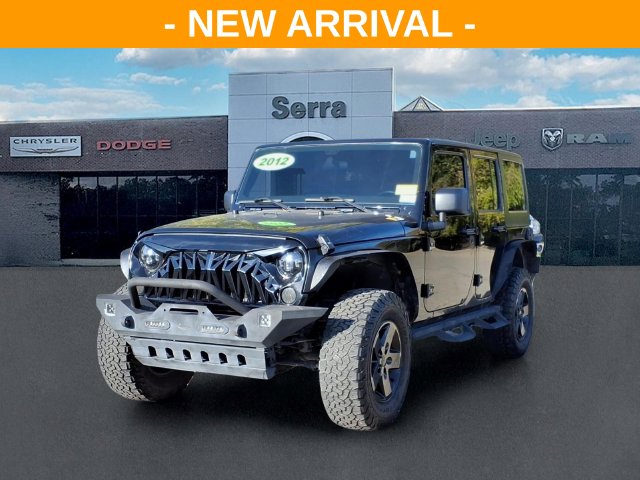 Used 2012 Jeep Wrangler Unlimited Rubicon with VIN 1C4BJWFG8CL123982 for sale in Orion Township, MI